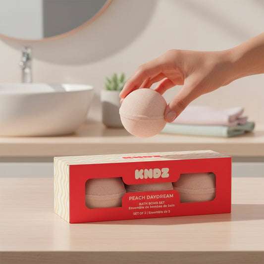 Peach Daydream Bath Bomb Set