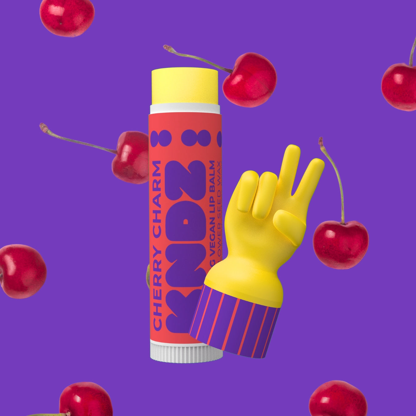 Cherry Charm Vegan Lip Balm