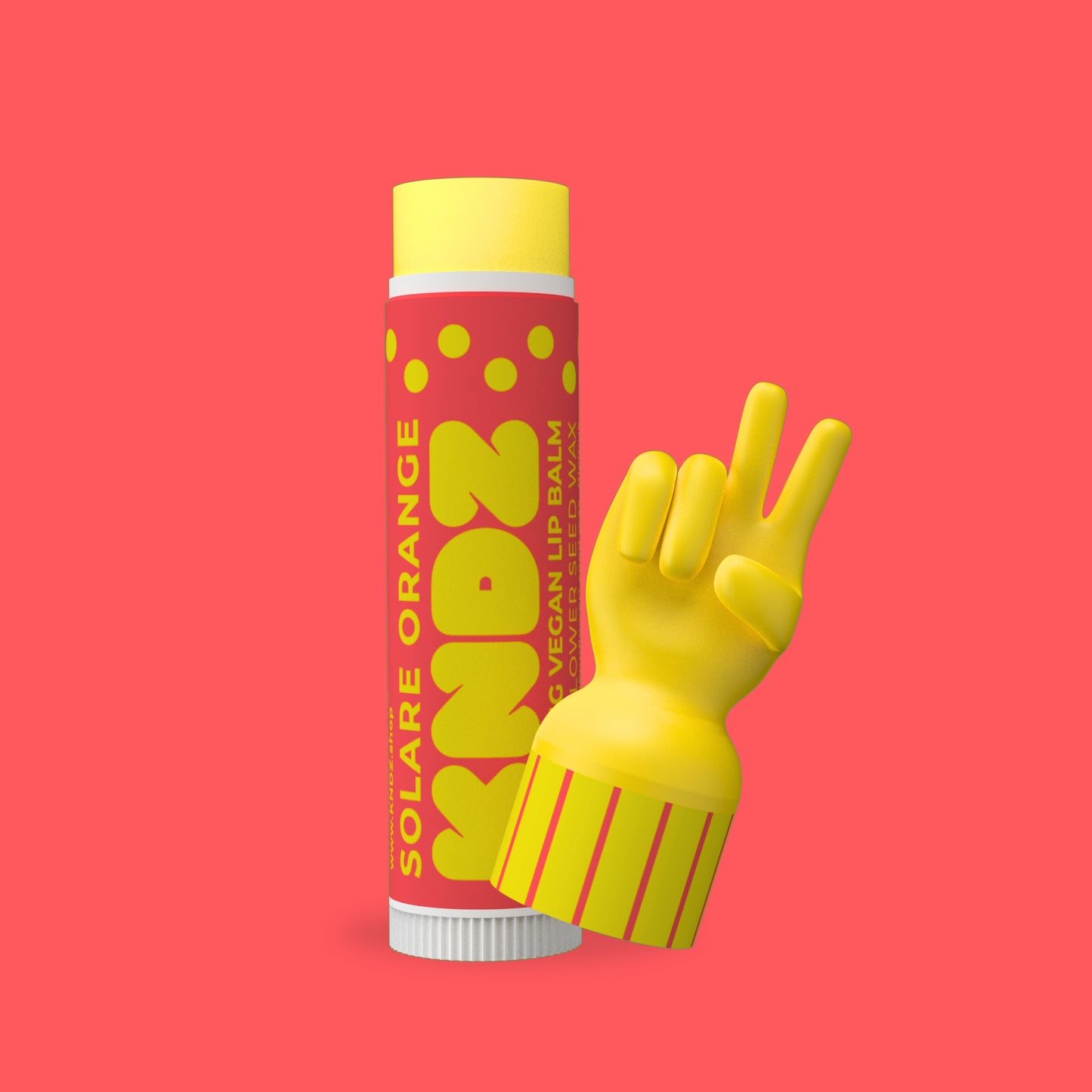 Solar Orange Vegan Lip Balm