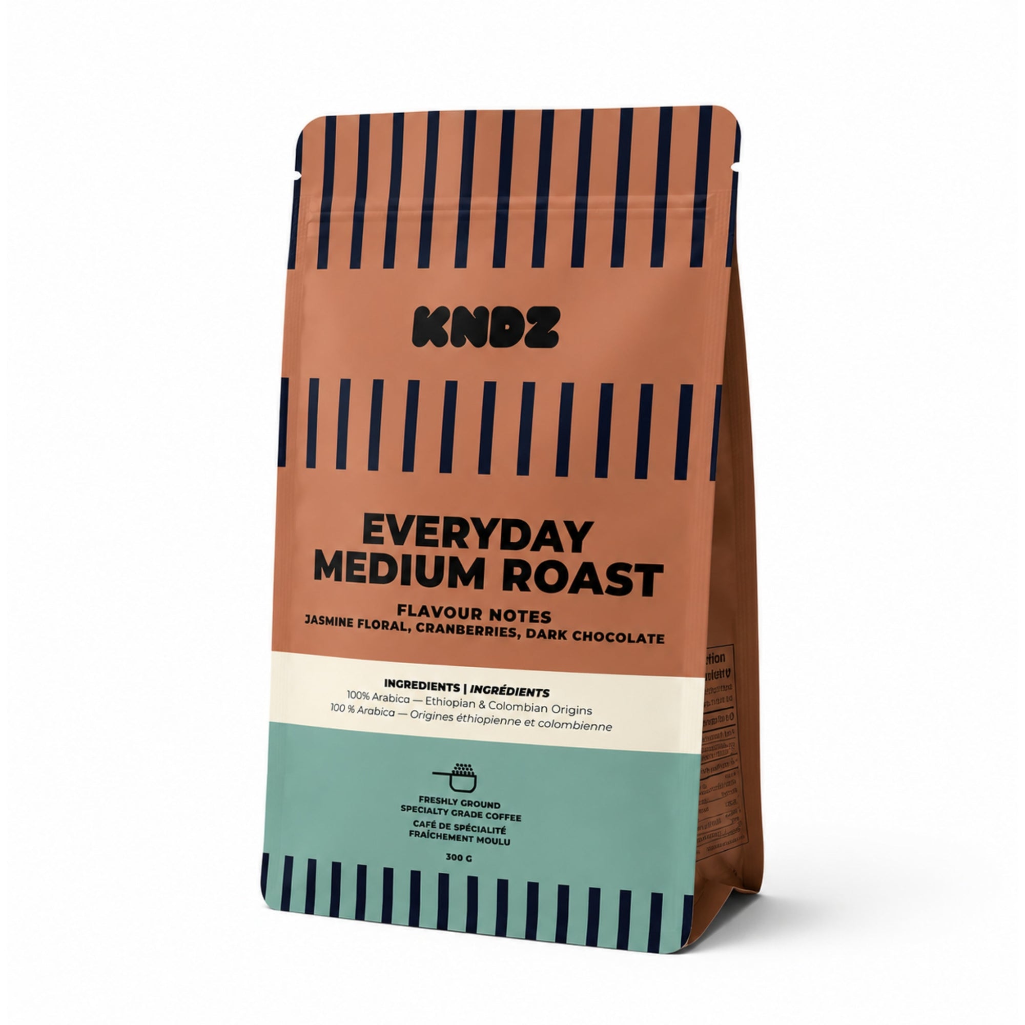 Freshly ground 100% Arabica coffee from KNDZ
