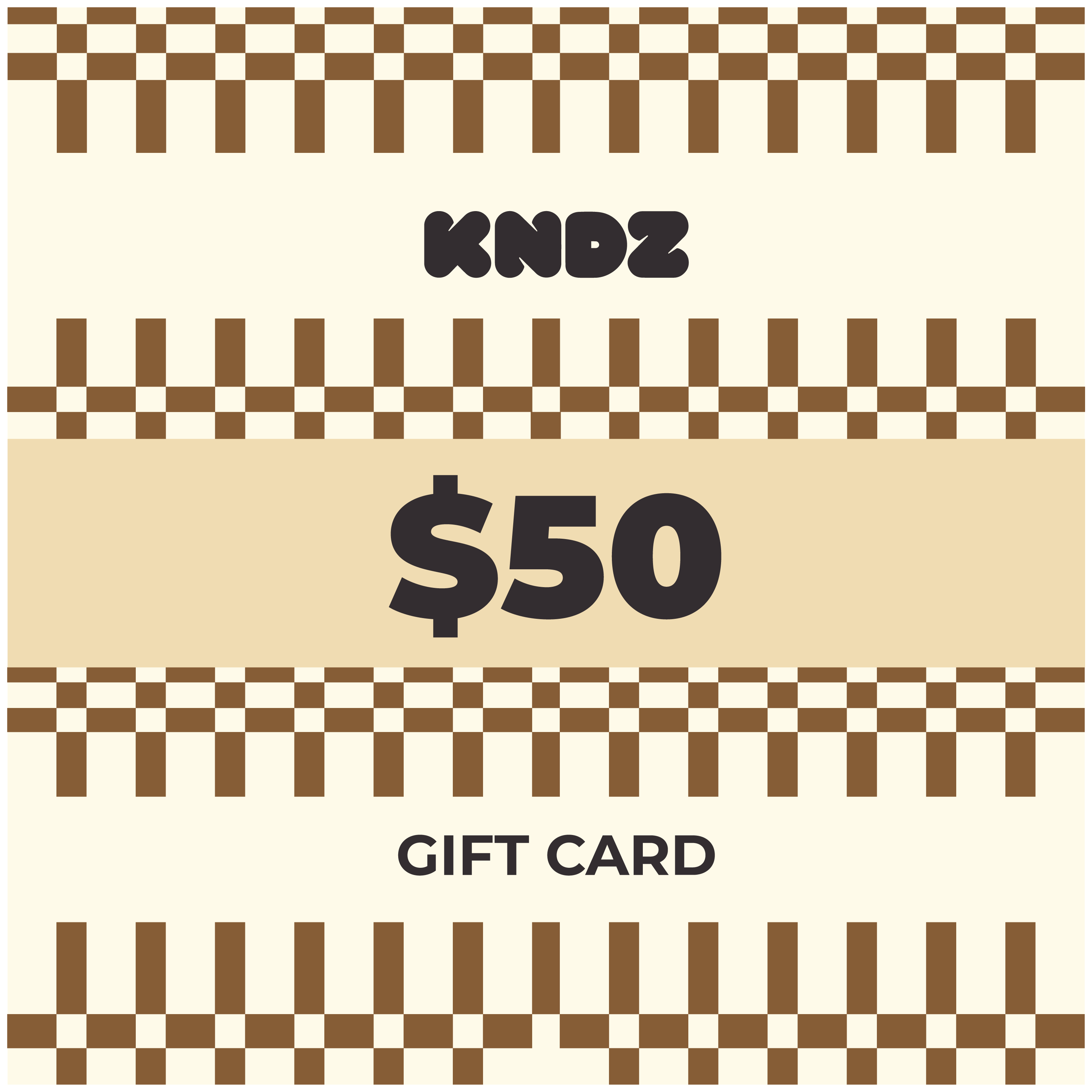 KNDZ GIFT CARD