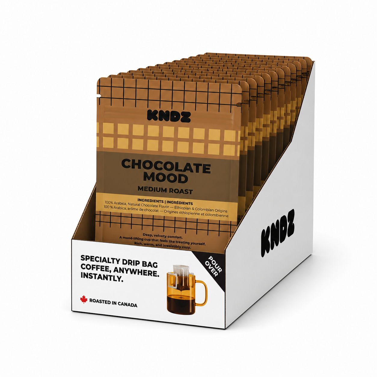 Chocolate Mood Medium Roast coffee - Pack of 18