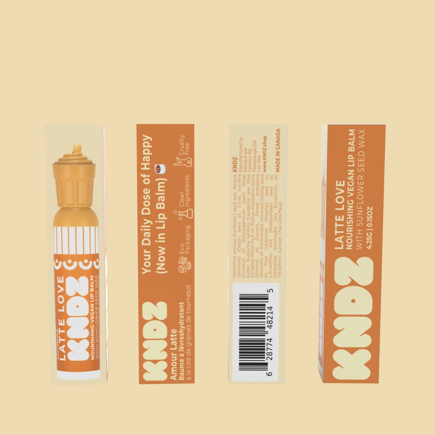 Latte Love Vegan Lip Balm