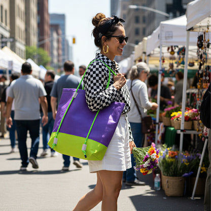 Electric Current Tote Bag