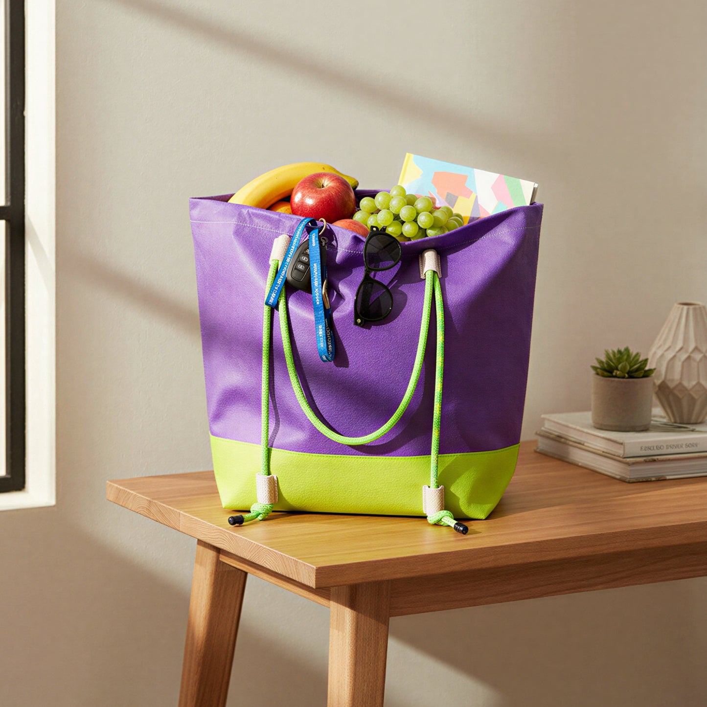 Electric Current Tote Bag