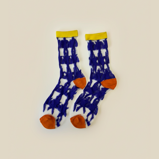 Modern Tooth Sheer Socks