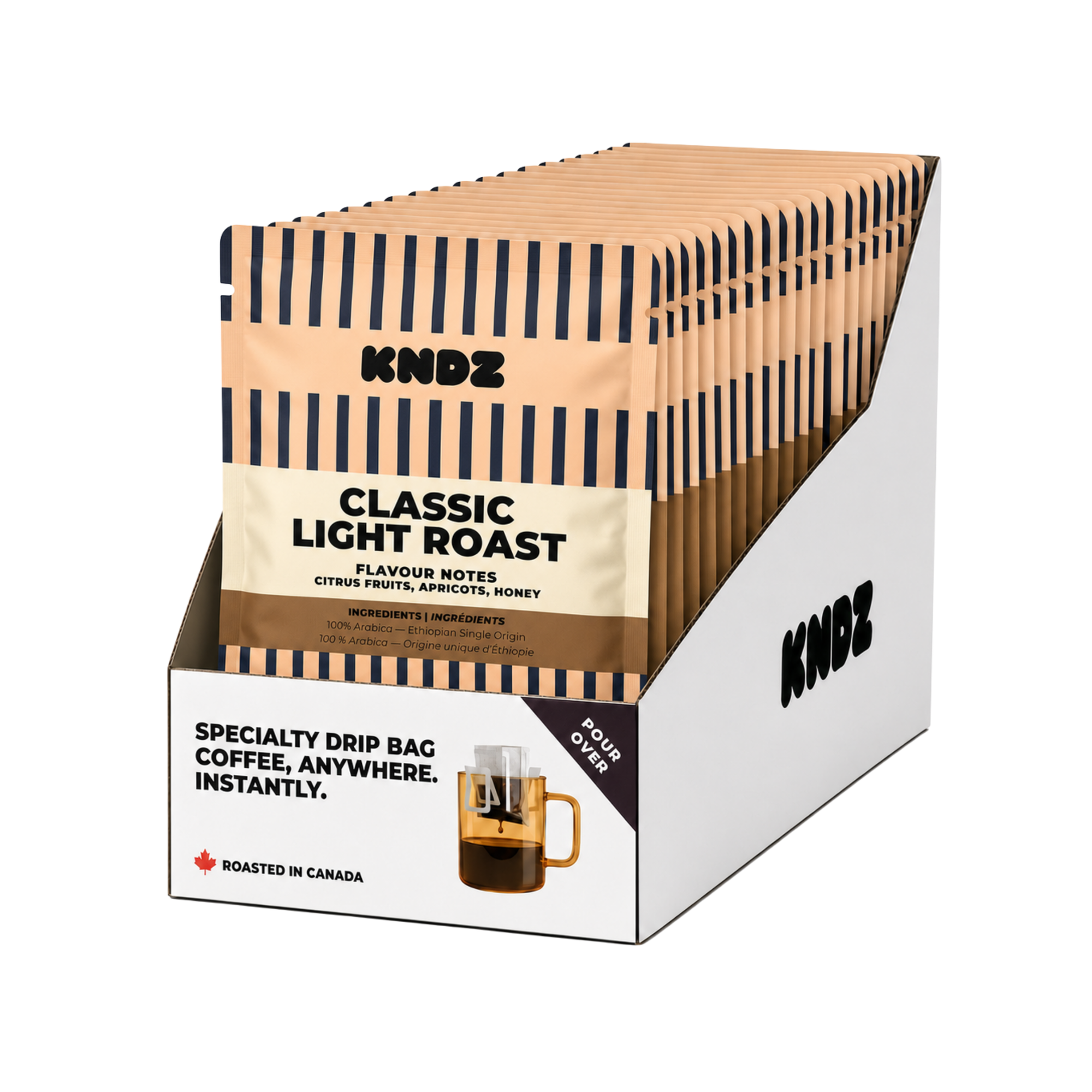 Bulk Counter Box Pour-Over Drip Bag Coffee