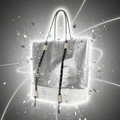 Lunar Static Tote Bag