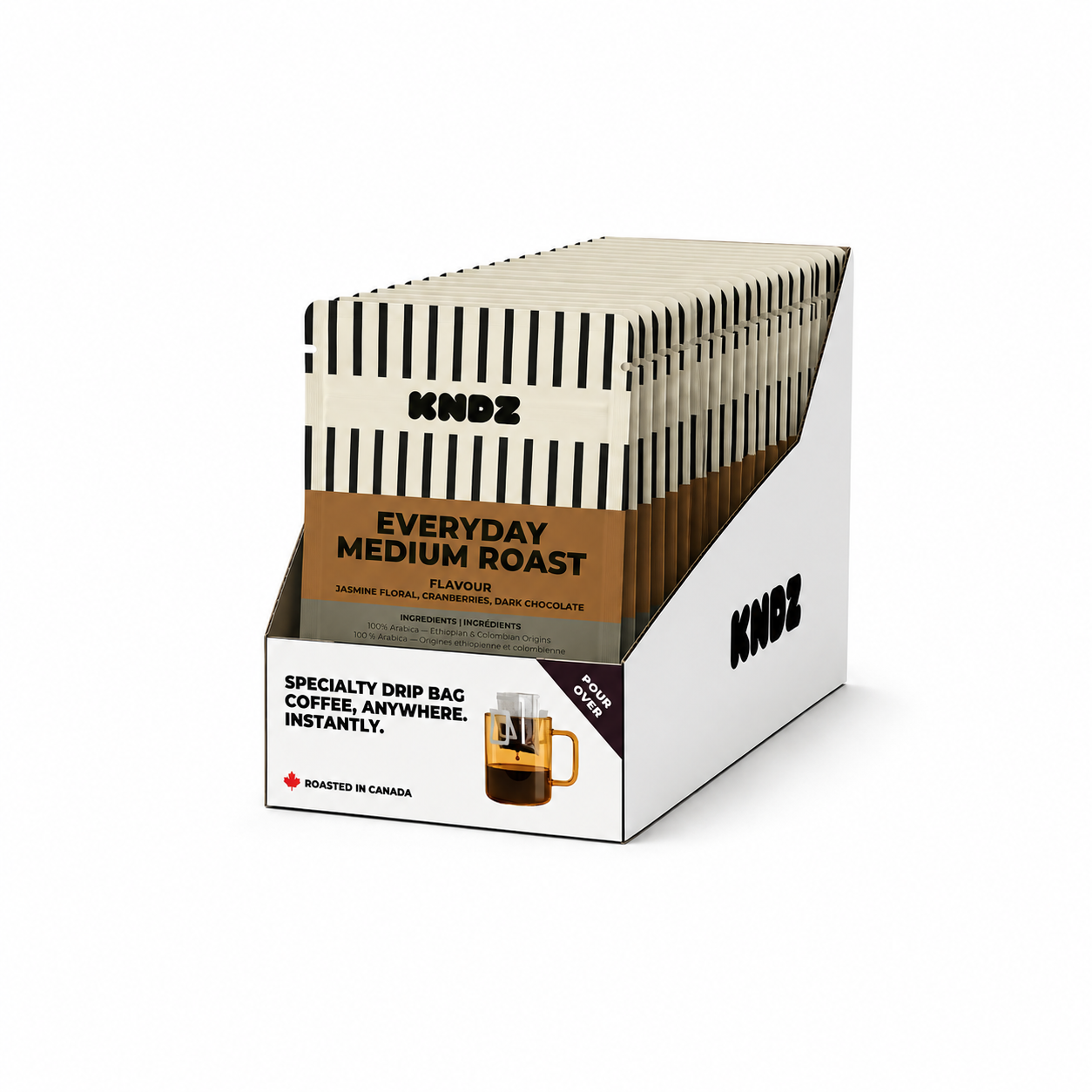 Everyday Medium Roast Coffee - Pack of 18