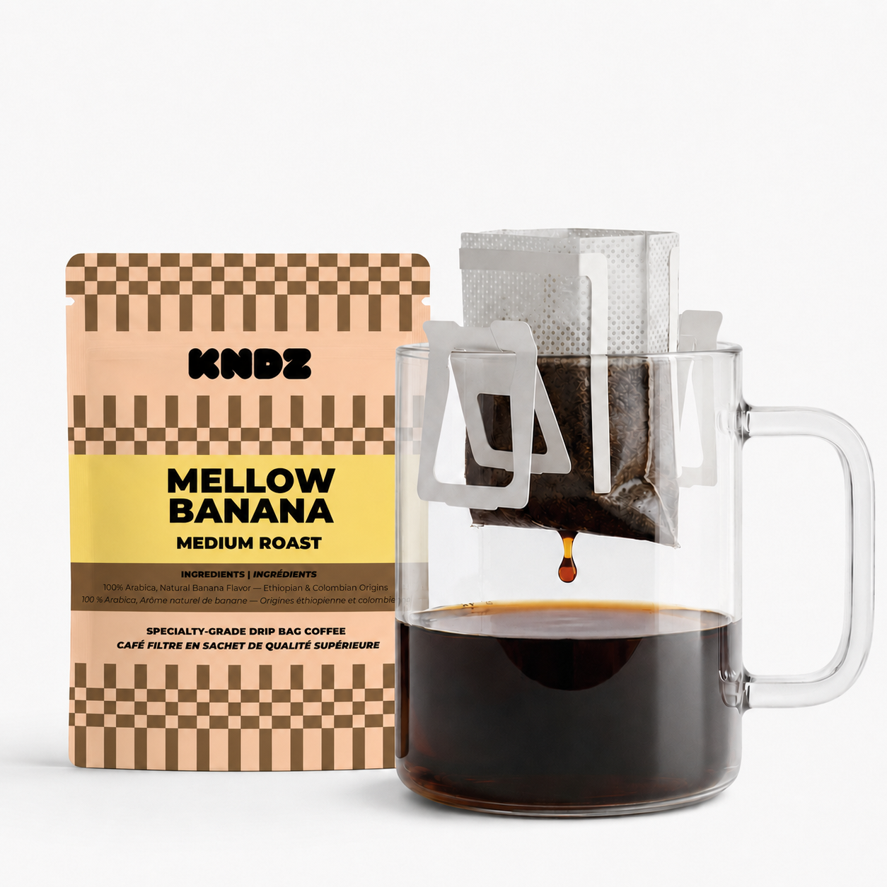 Travel Single Size Pour-Over Drip Bag Coffee
