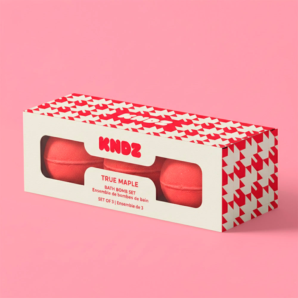 True Maple Bath Bomb Set