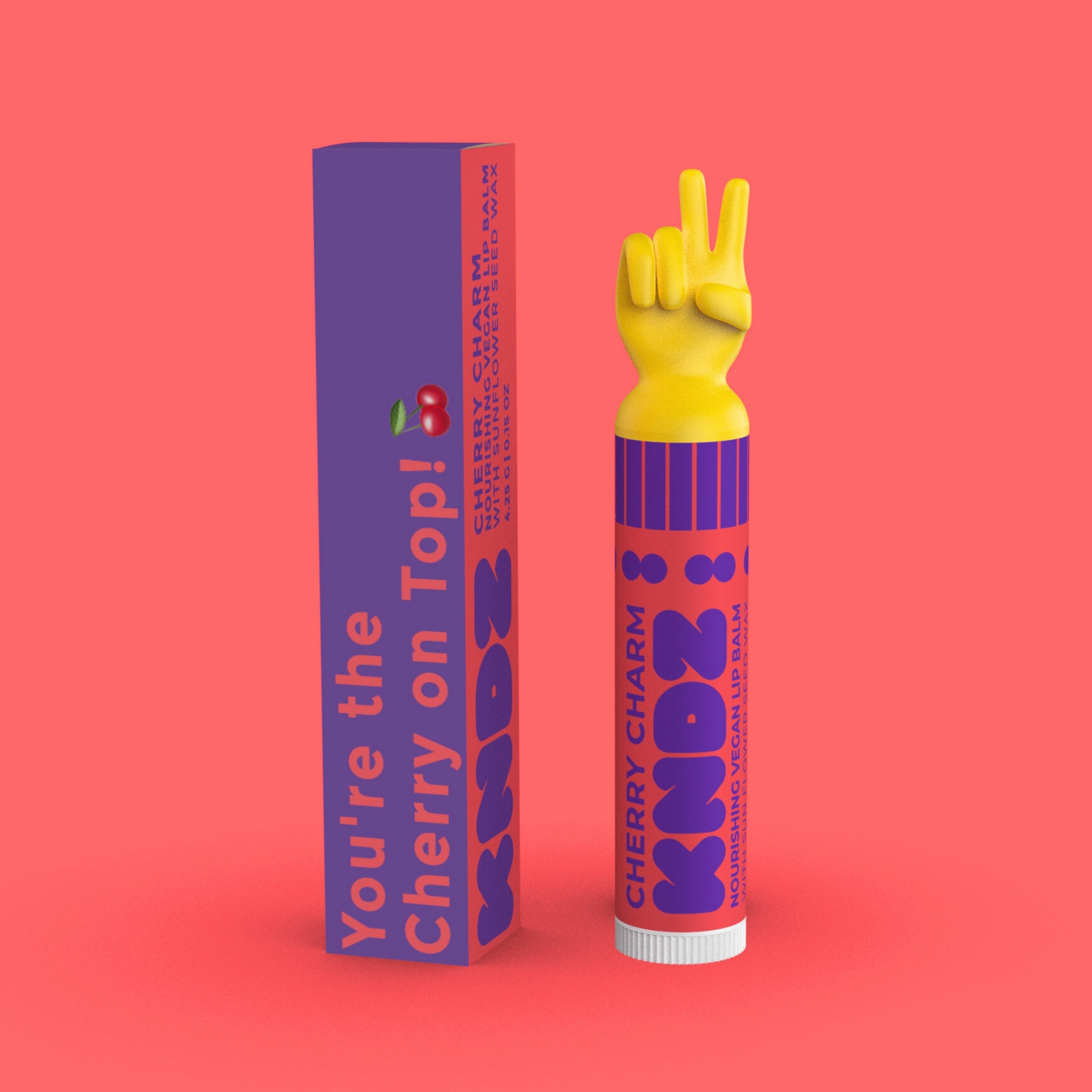 Cherry Charm Vegan Lip Balm