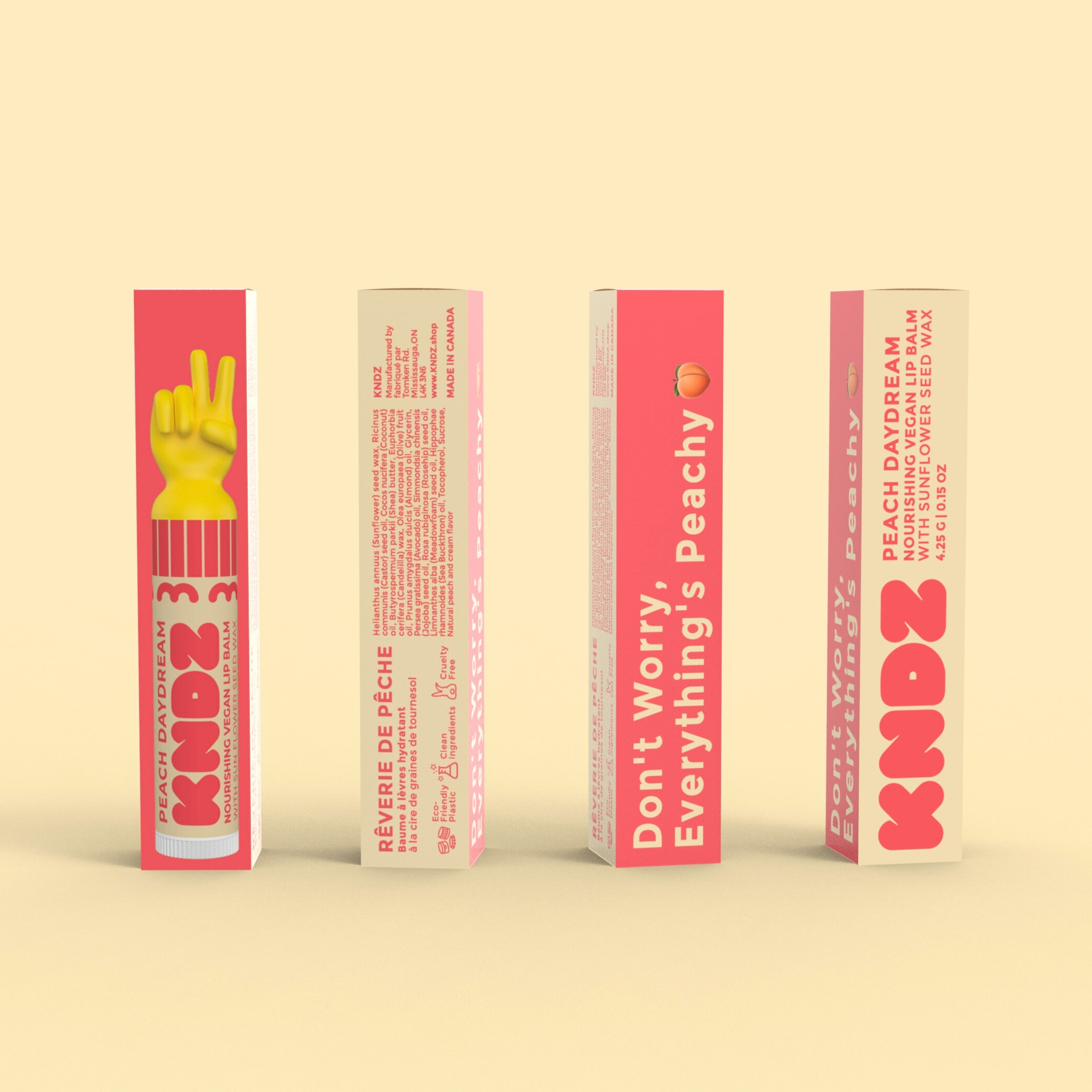 Peach Daydream Vegan Lip Balm