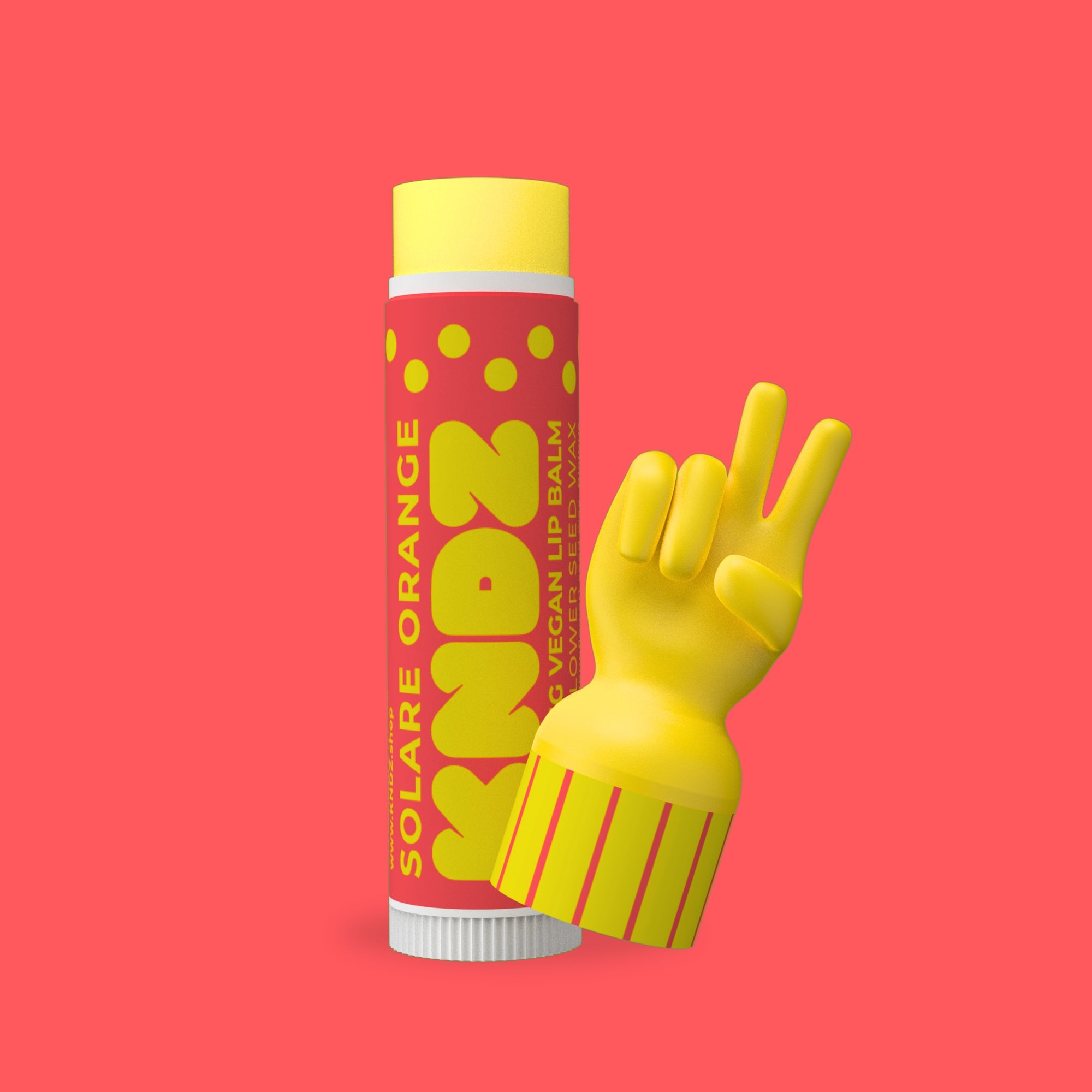 Solar Orange Vegan Lip Balm