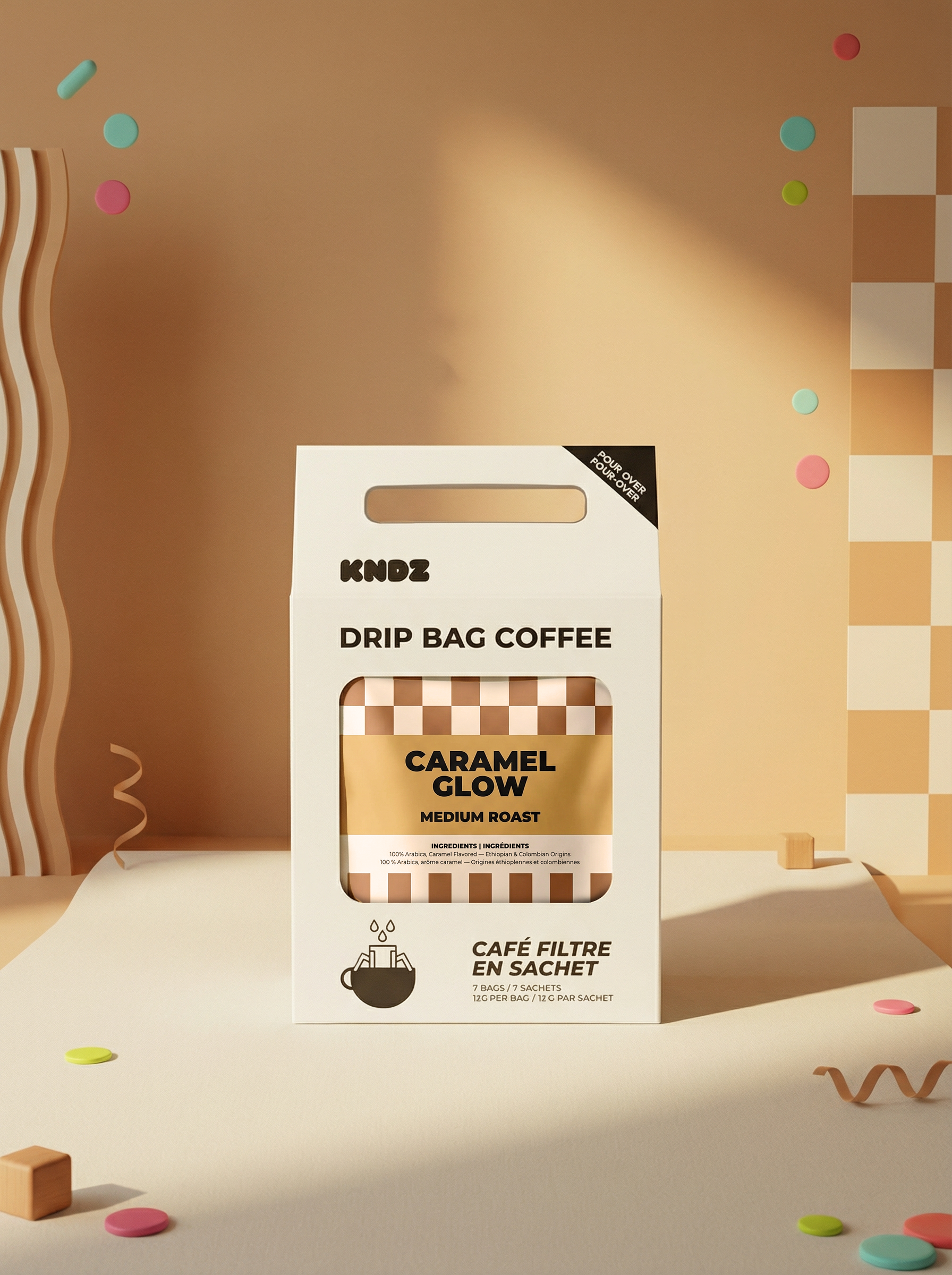 Caramel Glow Medium Roast Coffee