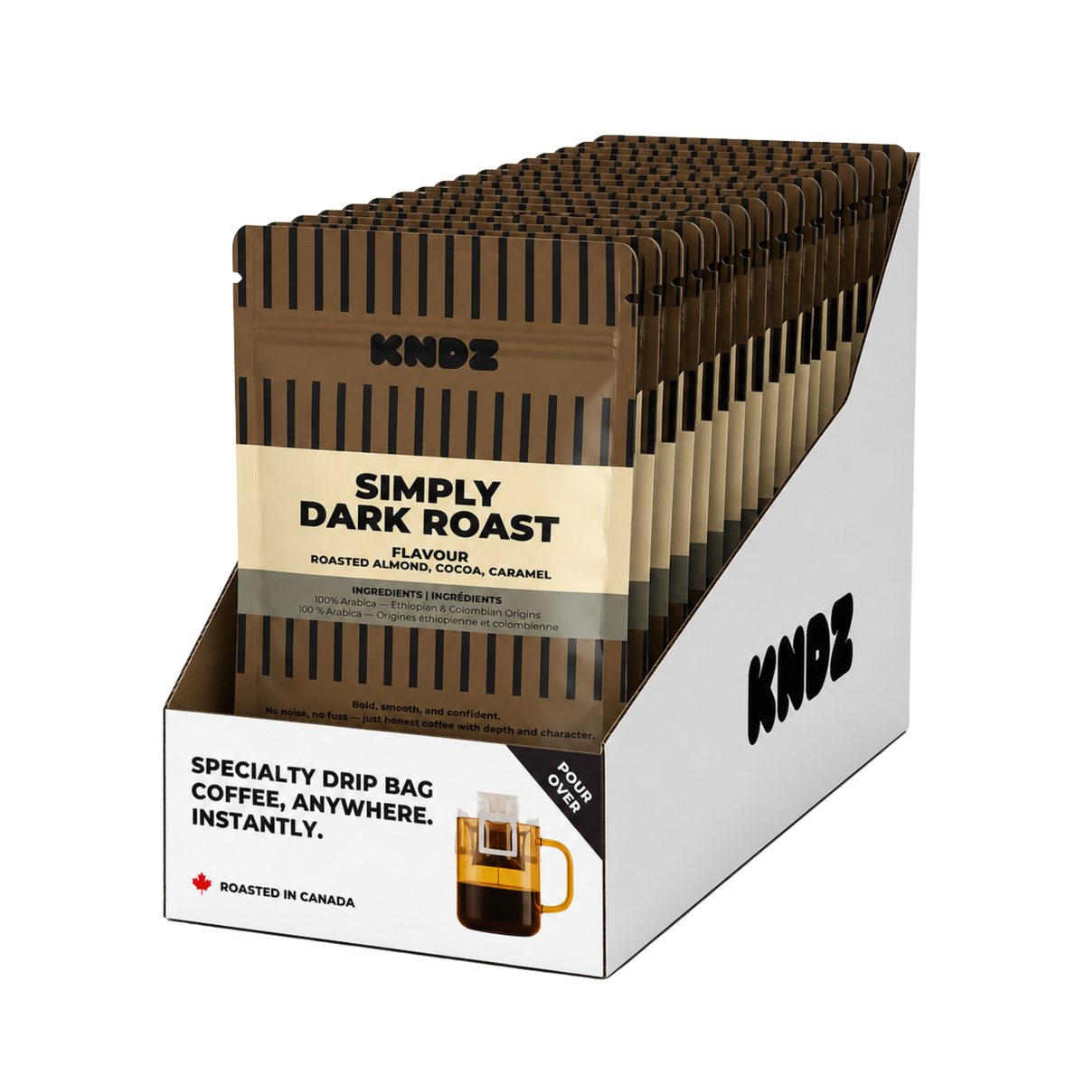 Bulk Counter Box Pour-Over Drip Bag Coffee