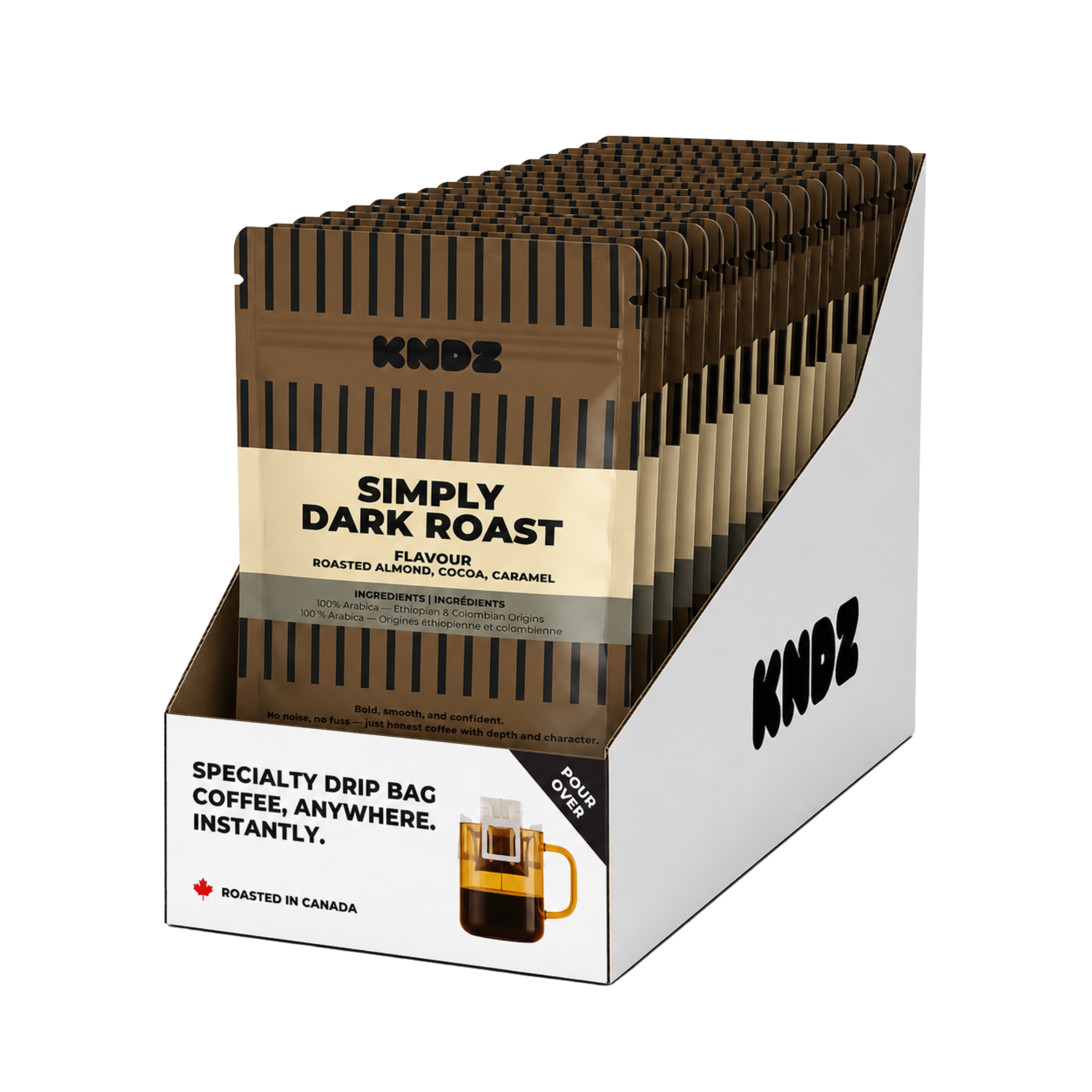 Bulk Counter Box Pour-Over Drip Bag Coffee