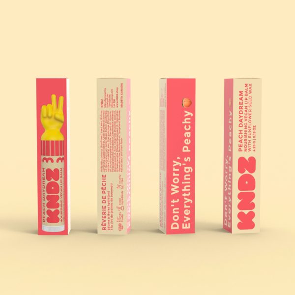 Peach Daydream Vegan Lip Balm - Image 3